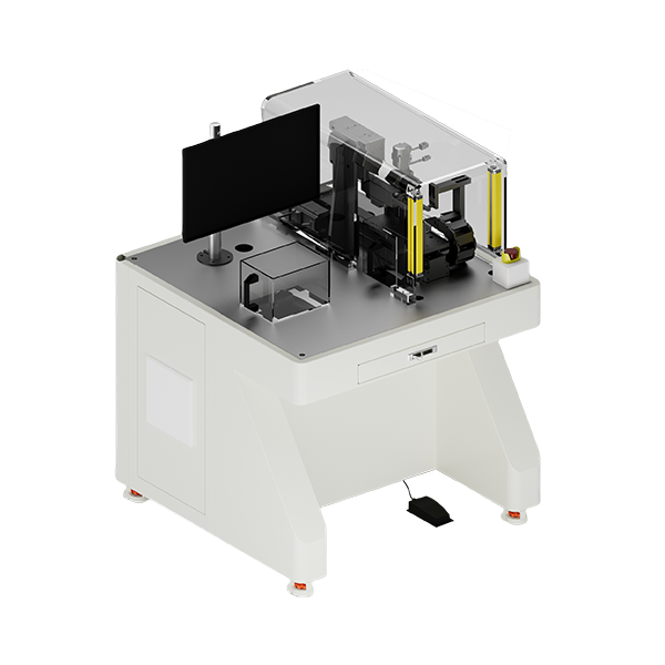 Semi-automatic flatness inspection machine
